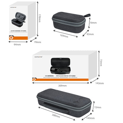 Sunnylife IST-B461 For DJI Insta360 One RS 1-inch Panoramic Camera Storage, For DJI Insta360 One RS Single Machine Bag
