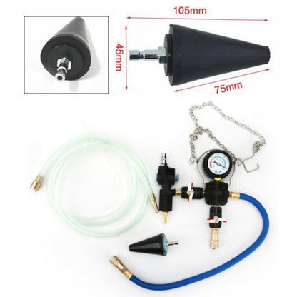 Automotive Water Tank Leak Test Pressure Gauge Coolant Replacement Filler, Water Tank Test