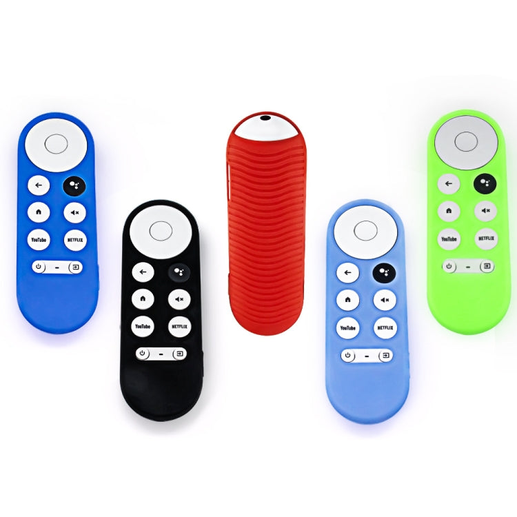 For Google Chromecast 2020 Y16 Remote Control Anti-fall Silicone Protective Case, Y16 (Blue), Y16 (Luminous Green), Y16 (Luminous Blue), Y16 (Black), Y16 (Red)