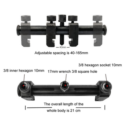 Threaded Crankshaft Alternator Pulley Removal Tool, Pulley Removal Tool