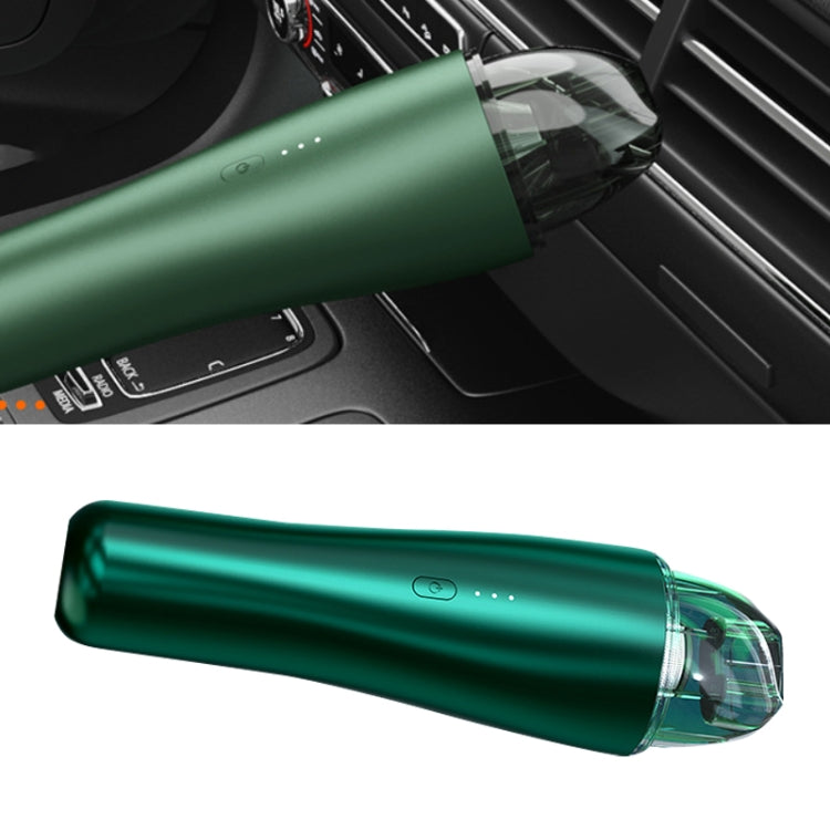 P02 Vehicles / Household High Power Large Suction Portable Wireless Handheld Vacuum Cleaner, P02 Star Black, P02 Dark Night Green