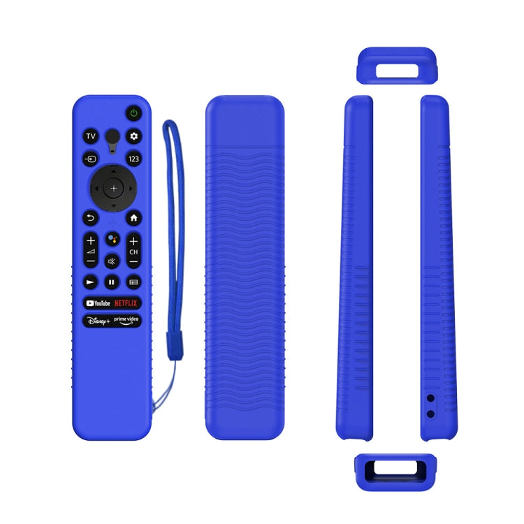 Y56 Voice Remote Silicone Anti-Fall Protective Case For Sony RMF-TX800U/C/P/T/900U, For Sony RMF-TX800U/C/P/T/900U(Luminous Green), For Sony RMF-TX800U/C/P/T/900U(Blue), For Sony RMF-TX800U/C/P/T/900U(Red), For Sony RMF-TX800U/C/P/T/900U(Luminous Blue)