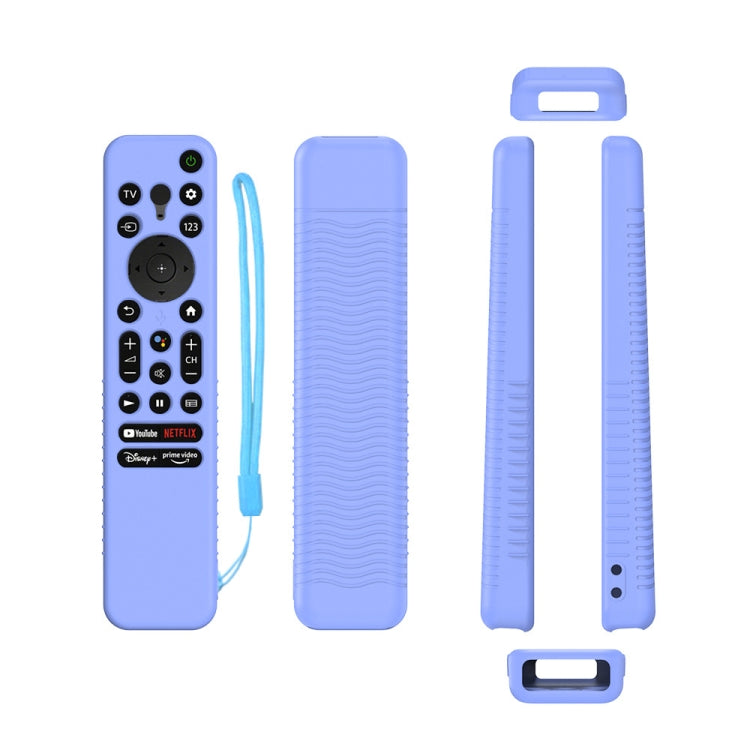 Y56 Voice Remote Silicone Anti-Fall Protective Case For Sony RMF-TX800U/C/P/T/900U, For Sony RMF-TX800U/C/P/T/900U(Luminous Green), For Sony RMF-TX800U/C/P/T/900U(Blue), For Sony RMF-TX800U/C/P/T/900U(Red), For Sony RMF-TX800U/C/P/T/900U(Luminous Blue)