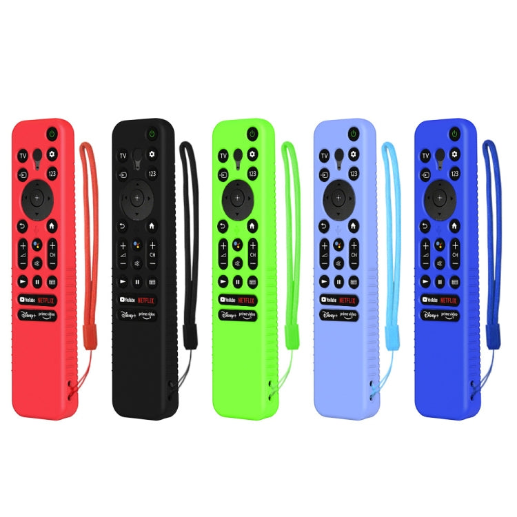 Y56 Voice Remote Silicone Anti-Fall Protective Case For Sony RMF-TX800U/C/P/T/900U, For Sony RMF-TX800U/C/P/T/900U(Luminous Green), For Sony RMF-TX800U/C/P/T/900U(Blue), For Sony RMF-TX800U/C/P/T/900U(Red), For Sony RMF-TX800U/C/P/T/900U(Luminous Blue)