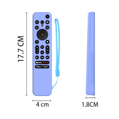 Y56 Voice Remote Silicone Anti-Fall Protective Case For Sony RMF-TX800U/C/P/T/900U, For Sony RMF-TX800U/C/P/T/900U(Luminous Green), For Sony RMF-TX800U/C/P/T/900U(Blue), For Sony RMF-TX800U/C/P/T/900U(Red), For Sony RMF-TX800U/C/P/T/900U(Luminous Blue)