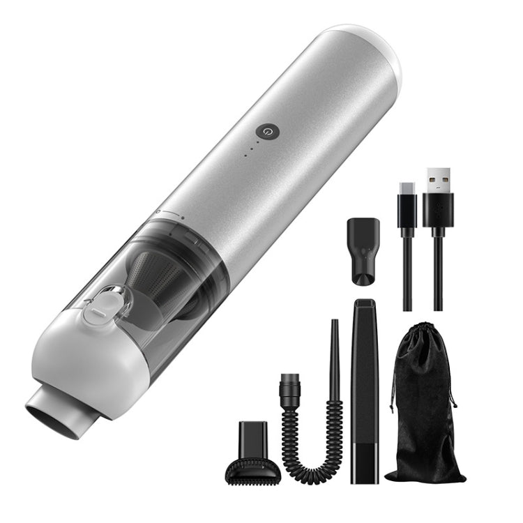 Pinjia P03 16000Pa Strong Suction High Power Portable Handheld Wireless Car Vacuum Cleaner, P03 Star Black, P03 Green Gray, P03 Silver White