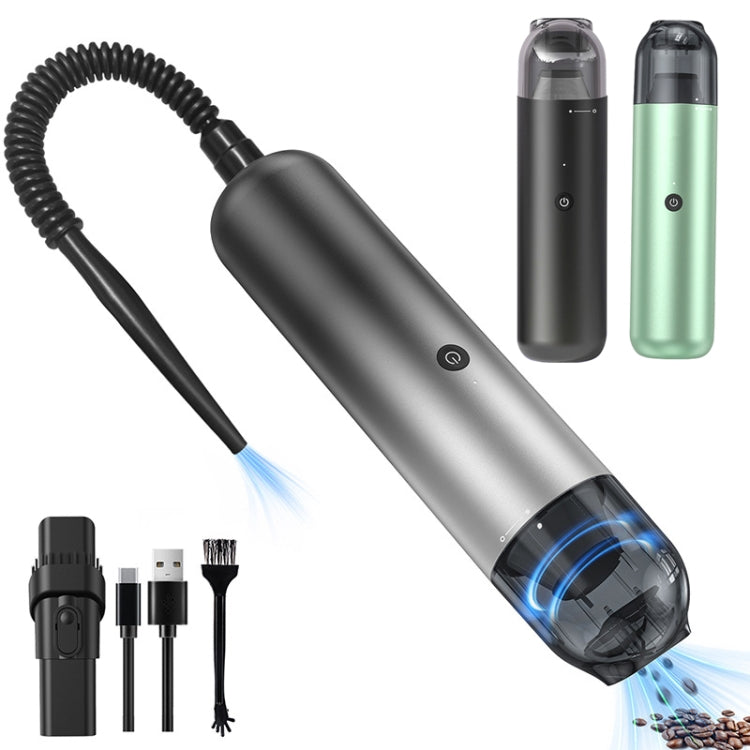 Pinjia P07 Wireless Mini Fashion Vehicle Vacuum Cleaner, P07 Elegant Black, P07 Gradient Gray, P07 Green Grapefruit Green