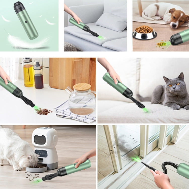 Pinjia P07 Wireless Mini Fashion Vehicle Vacuum Cleaner, P07 Elegant Black, P07 Gradient Gray, P07 Green Grapefruit Green