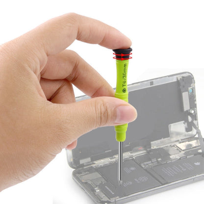 20pcs Mini Screwdriver Anti-Slip Mobile Phone Disassembly Maintenance Tools, 1.5 Straight, 1.2 Phillips, 1.2 Five Star, 0.6Y, T2, T3, T4, T5, T6