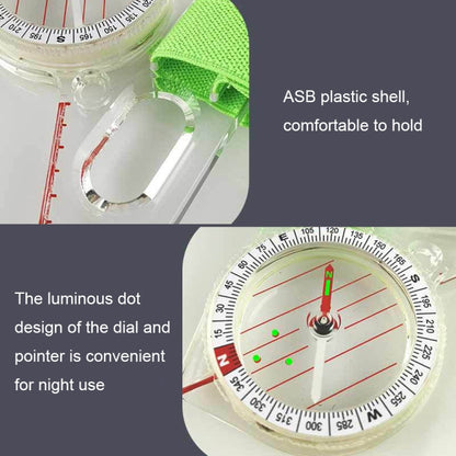 DJ47-1 Outdoor Thumb Wearable Compass with Luminous Dot, DJ47-1