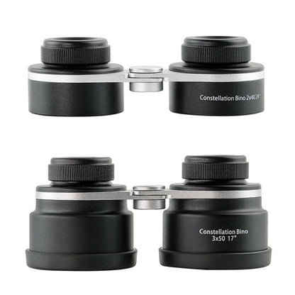 2X/3X Stargazing Binoculars HD Full Optical Lens Portable Telescope, 2x40, 3x50