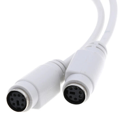 PS2 2pcs 1 to 2 Transfer Wiring Industrial Computer with Keyboard Mouse Interface, PS2 1 to 2 Mouse Interface