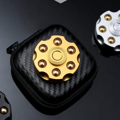 EDC Removable Fingertip Spinner Revolver Clip Pure Brass Stress Relief Toys, Revolver Clip(Gold), Revolver Clip(Silver), Revolver Clip(Black)