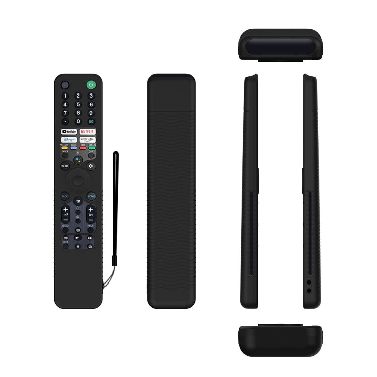 Y52 For Sony RMF/MG3-TX520U Voice Remote Anti-Drop Silicone Protective Cover, For Sony RMF/MG3-TX520U(Luminous Green), For Sony RMF/MG3-TX520U(Black), For Sony RMF/MG3-TX520U(Blue), For Sony RMF/MG3-TX520U(Red), For Sony RMF/MG3-TX520U(Luminous Blue)