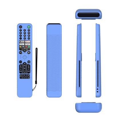 Y52 For Sony RMF/MG3-TX520U Voice Remote Anti-Drop Silicone Protective Cover, For Sony RMF/MG3-TX520U(Luminous Green), For Sony RMF/MG3-TX520U(Black), For Sony RMF/MG3-TX520U(Blue), For Sony RMF/MG3-TX520U(Red), For Sony RMF/MG3-TX520U(Luminous Blue)