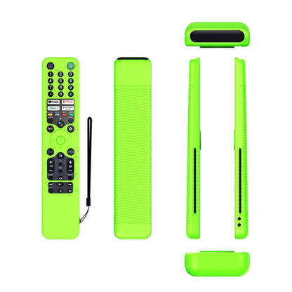 Y52 For Sony RMF/MG3-TX520U Voice Remote Anti-Drop Silicone Protective Cover, For Sony RMF/MG3-TX520U(Luminous Green), For Sony RMF/MG3-TX520U(Black), For Sony RMF/MG3-TX520U(Blue), For Sony RMF/MG3-TX520U(Red), For Sony RMF/MG3-TX520U(Luminous Blue)