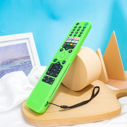 Y52 For Sony RMF/MG3-TX520U Voice Remote Anti-Drop Silicone Protective Cover, For Sony RMF/MG3-TX520U(Luminous Green), For Sony RMF/MG3-TX520U(Black), For Sony RMF/MG3-TX520U(Blue), For Sony RMF/MG3-TX520U(Red), For Sony RMF/MG3-TX520U(Luminous Blue)