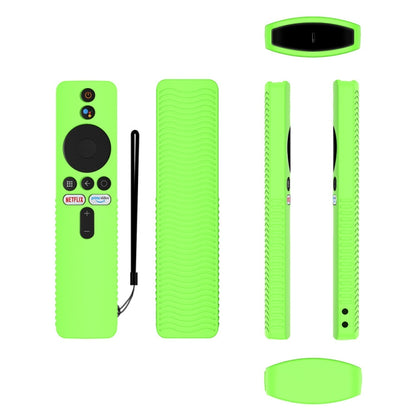 For Xiaomi 4K TV Stick Y48 Remote Control Anti-Drop Silicone Protective Cover, For Xiaomi Stick Luminous Green, For Xiaomi Stick Yellow, For Xiaomi Stick Black, For Xiaomi Stick Blue, For Xiaomi Stick Red, For Xiaomi Stick Luminous Blue