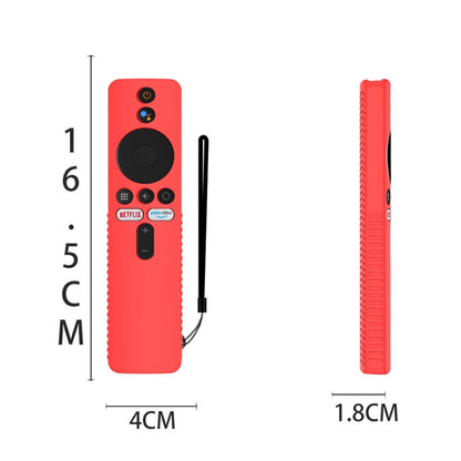 For Xiaomi 4K TV Stick Y48 Remote Control Anti-Drop Silicone Protective Cover, For Xiaomi Stick Luminous Green, For Xiaomi Stick Yellow, For Xiaomi Stick Black, For Xiaomi Stick Blue, For Xiaomi Stick Red, For Xiaomi Stick Luminous Blue
