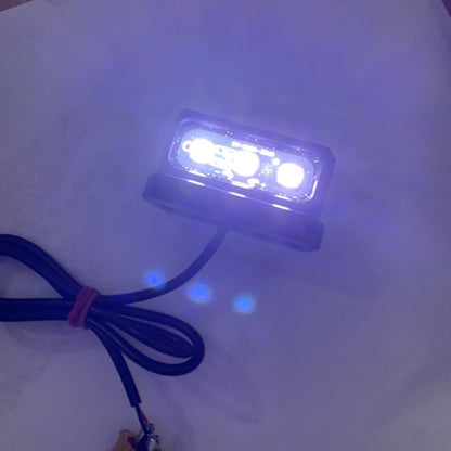 MK-114 2pcs Plane Frame CNC Aluminum Alloy LED Taillights Motorcycle License Plate Light, MK-114 Black, MK-114 Red, MK-114 Blue, MK-114 Gold