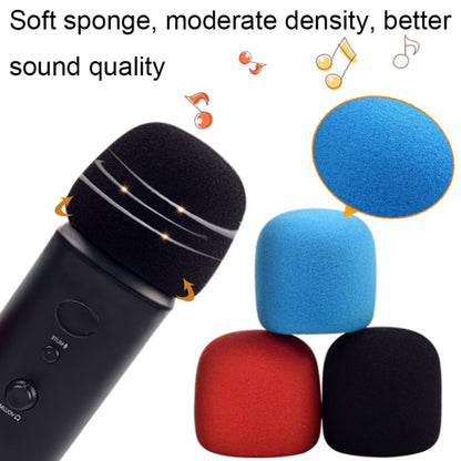 For Blue Yeti Pro Anti-Pop and Windproof Sponge/Fluffy Microphone Cover, Black Sponge, Gray Hair