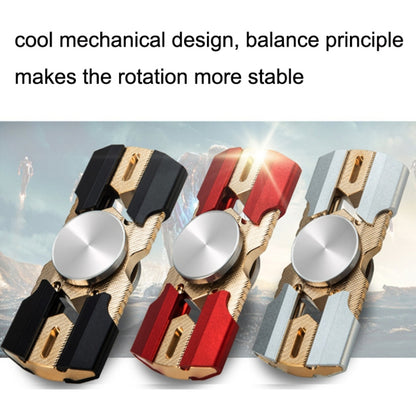 Fingertip Gyroscope Mechanical Metal EDC Stress Relief Toys, Mechanical(Cool Black), Mechanical(Space Silver), Mechanical(Flame Red), Mechanical(Grass Green), Mechanical(Peacock Blue), Mechanical(Charm Purple)