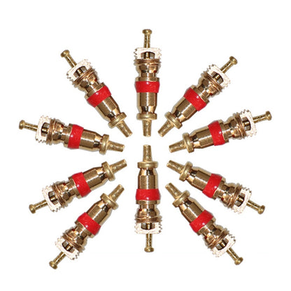 10pcs /Set Valve Core Gas Needle Car Tires Universal Vacuum Tire Exhaust Valve