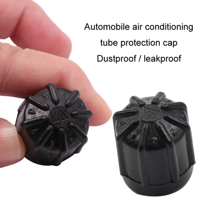 20pcs Car Air Conditioner Dustproof Plastic Valve Leakproof Cap, Large, Small