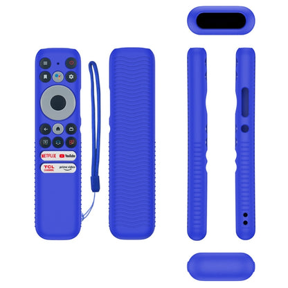 For TCL RC902N FMR1 Y47 TV Remote Control Anti-Drop Silicone Case, For TCL RC902N FMR1(Luminous Green), For TCL RC902N FMR1(Blue), For TCL RC902N FMR1(Red), For TCL RC902N FMR1(Luminous Blue)