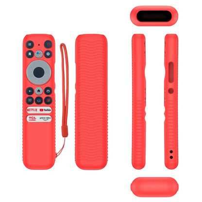 For TCL RC902N FMR1 Y47 TV Remote Control Anti-Drop Silicone Case, For TCL RC902N FMR1(Luminous Green), For TCL RC902N FMR1(Blue), For TCL RC902N FMR1(Red), For TCL RC902N FMR1(Luminous Blue)