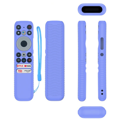 For TCL RC902N FMR1 Y47 TV Remote Control Anti-Drop Silicone Case, For TCL RC902N FMR1(Luminous Green), For TCL RC902N FMR1(Blue), For TCL RC902N FMR1(Red), For TCL RC902N FMR1(Luminous Blue)