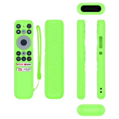 For TCL RC902N FMR1 Y47 TV Remote Control Anti-Drop Silicone Case, For TCL RC902N FMR1(Luminous Green), For TCL RC902N FMR1(Blue), For TCL RC902N FMR1(Red), For TCL RC902N FMR1(Luminous Blue)