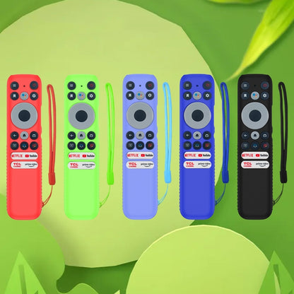 For TCL RC902N FMR1 Y47 TV Remote Control Anti-Drop Silicone Case, For TCL RC902N FMR1(Luminous Green), For TCL RC902N FMR1(Blue), For TCL RC902N FMR1(Red), For TCL RC902N FMR1(Luminous Blue)