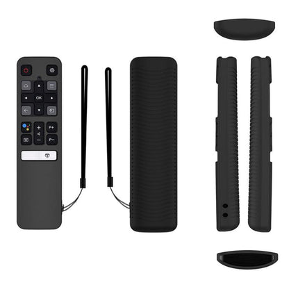 For TCL RC802V FMR1 FNR1 Y40 TV Remote Control Anti-Drop Silicone Protective Case, For TCL RC802V FMR1 FNR1(Luminous Green), For TCL RC802V FMR1 FNR1(Black), For TCL RC802V FMR1 FNR1(Blue), For TCL RC802V FMR1 FNR1(Red)