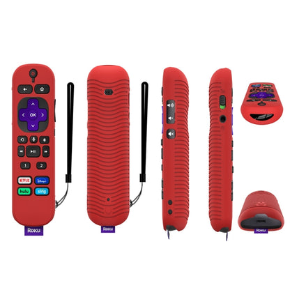For TCL Roku Voice Remote Pro Y30 Remote Control Shockproof Silicone Protective Case, For TCL Roku Voice Remote Pro(Luminous Blue), For TCL Roku Voice Remote Pro(Luminous White), For TCL Roku Voice Remote Pro(Black), For TCL Roku Voice Remote Pro(Orang...