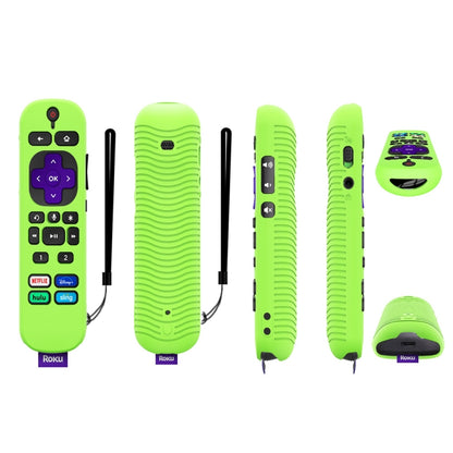 For TCL Roku Voice Remote Pro Y30 Remote Control Shockproof Silicone Protective Case, For TCL Roku Voice Remote Pro(Luminous Blue), For TCL Roku Voice Remote Pro(Luminous White), For TCL Roku Voice Remote Pro(Black), For TCL Roku Voice Remote Pro(Orang...