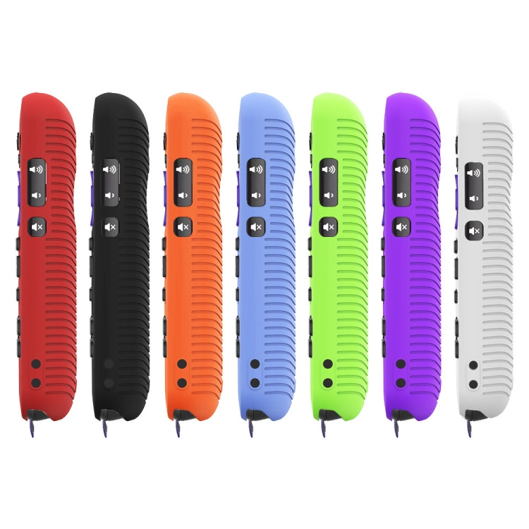 For TCL Roku Voice Remote Pro Y30 Remote Control Shockproof Silicone Protective Case, For TCL Roku Voice Remote Pro(Luminous Blue), For TCL Roku Voice Remote Pro(Luminous White), For TCL Roku Voice Remote Pro(Black), For TCL Roku Voice Remote Pro(Orang...