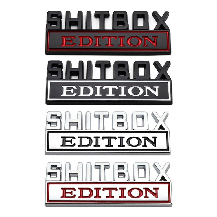 5pcs Car Body Rear Modification Badge Plate Label