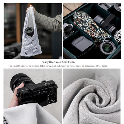 PGYTECH Folding Photography Camera Protective Wrap Cloth Cover, 45 x 45cm Artist, 45 x 45cm Geek, 45 x 45cm Art Geometry, 45 x 45cm National Style