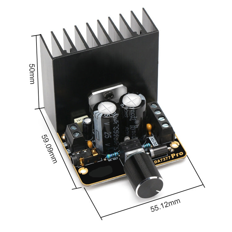 TDA7377 DIY Speaker Power Amplifier Module 12V Dual Channel Stereo 30Wx2 Car Power Amplifier Board, TDA7377