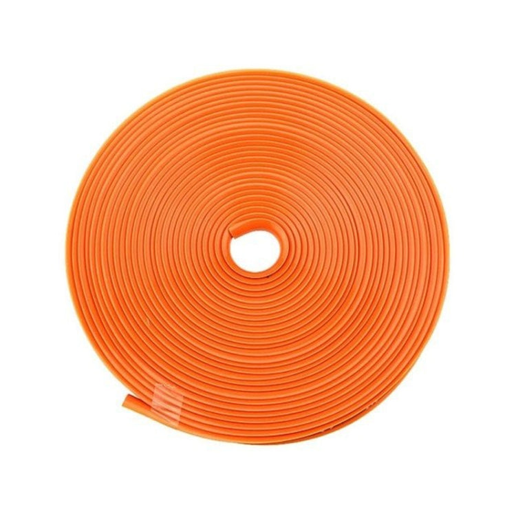 Car Wheel General TPE Protection Ring Bumper Wheel Decoration Modification Supplies, Pink, Purple, Black, Yellow, White, Orange, Gray, Red, Green, Blue