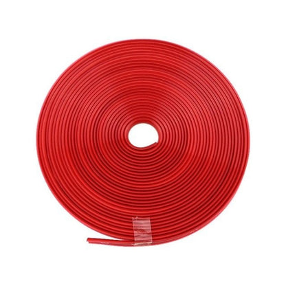 Car Wheel General TPE Protection Ring Bumper Wheel Decoration Modification Supplies, Pink, Purple, Black, Yellow, White, Orange, Gray, Red, Green, Blue