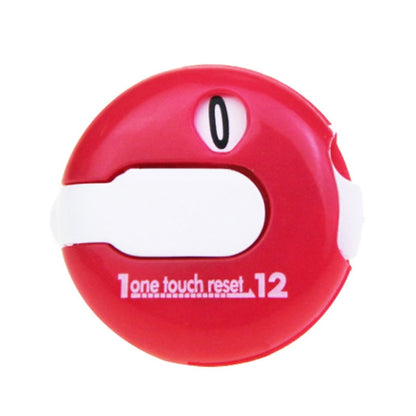 JFQ01 Golf Hat Clip Scorer Pole Marker Glove Clip Pole Gauge Golf Scorer, 12 Strokes Pink, 12 Strokes White Black, 12 Strokes White, 12 Strokes Black