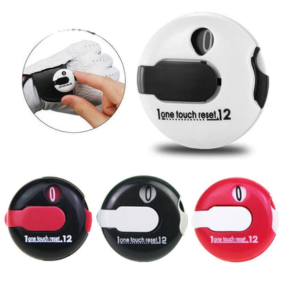 JFQ01 Golf Hat Clip Scorer Pole Marker Glove Clip Pole Gauge Golf Scorer, 12 Strokes Pink, 12 Strokes White Black, 12 Strokes White, 12 Strokes Black