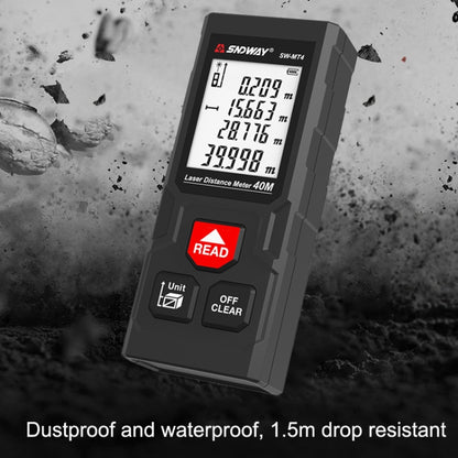 Infrared Rangefinder High Precision Electronic Ruler Laser Rangefinder, 40m