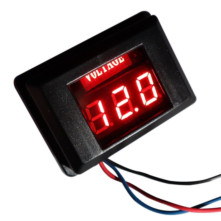 DES-2 Car Battery Voltage Meter DC LED Digital Display 12V Motorcycle RV Yacht Voltage Meter Detector, DES-2 Voltage Meter Orange, DES-2 Voltage Meter White, DES-2 Voltage Meter Green, DES-2 Voltage Meter Red, DES-2 Voltage Meter Blue