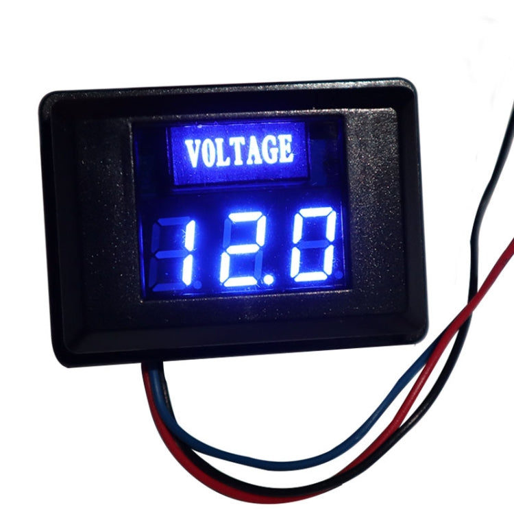 DES-2 Car Battery Voltage Meter DC LED Digital Display 12V Motorcycle RV Yacht Voltage Meter Detector, DES-2 Voltage Meter Orange, DES-2 Voltage Meter White, DES-2 Voltage Meter Green, DES-2 Voltage Meter Red, DES-2 Voltage Meter Blue
