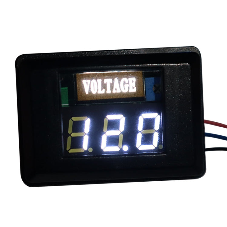 DES-2 Car Battery Voltage Meter DC LED Digital Display 12V Motorcycle RV Yacht Voltage Meter Detector, DES-2 Voltage Meter Orange, DES-2 Voltage Meter White, DES-2 Voltage Meter Green, DES-2 Voltage Meter Red, DES-2 Voltage Meter Blue