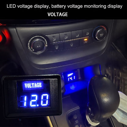 DES-2 Car Battery Voltage Meter DC LED Digital Display 12V Motorcycle RV Yacht Voltage Meter Detector, DES-2 Voltage Meter Orange, DES-2 Voltage Meter White, DES-2 Voltage Meter Green, DES-2 Voltage Meter Red, DES-2 Voltage Meter Blue