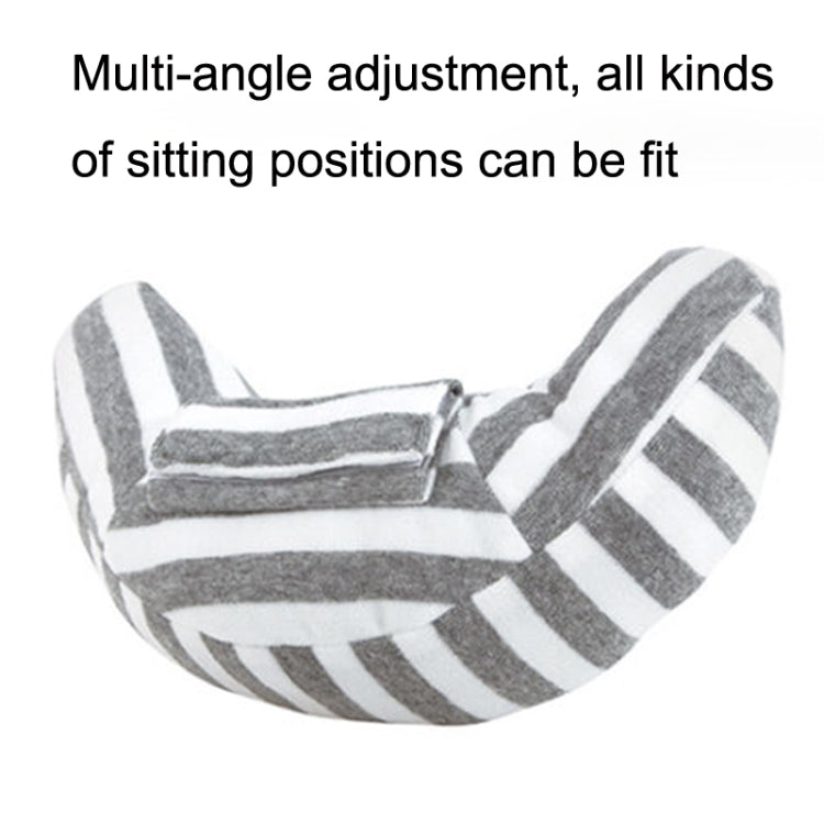 2pcs Children Neck Headrest Comfortable Shoulder Cover Car Neck Guard Pillow, 2pcs (Pink Stripe), 2pcs (Green Stripe), 2pcs (Blue Gray Strip), 2pcs (Gray Strip), 2pcs (Green Strip), 2pcs (Coffee Strip), 2pcs (Gray Stripe), 2pcs (Brown Stripe)